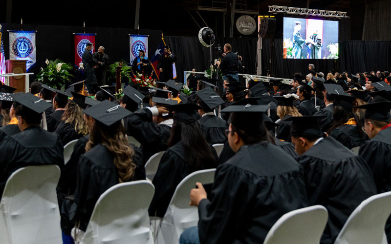 Photo of 2023 Graduates attending Commencement Ceremonies
